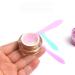 Buy 100PCS Pink Disposable Plastic Face Pack Spatula | Mini Scoop for Cream & Mud | DIY Beauty Tool - Buy Online on GoSupps.com