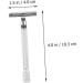 Frcolor Manual Rudder Razor Shaver Set - Silver Nose Hair Trimmer & Grooming Kit for Men - 1 Pack - Buy Online on GoSupps.com