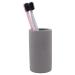 Organic pebble gourt toothbrush toothpaste make-up brushes razor bathroom worktop organizer stand cup organizer toothbrush holder travel bamboo toothbrush holder for bathroom set