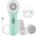 Spa Sciences NOVA Sonic Facial Cleansing Brush - Patented Exfoliating System, 3 Speeds, Waterproof, USB Rechargeable - Buy Online on GoSupps.com