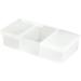 Com-Four 7-Day Drug Doser & Pill Organizer - Weekly Medication Box with 3 Compartments - Light Blue - Perfect for Morning Lunch Evening Doses - Buy Online on GoSupps.com