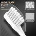 Buy Adult Black & White Classic Acoustic Electric Toothbrush - 5-Gear Mode USB Charging & IPX7 Waterproof | Global Shipping Available - Buy Online on GoSupps.com