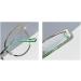 Cat-Eye Blue Light Blocking Reading Glasses - Anti Eye Strain Large Size Purple-Golden +0.00 - Buy Online on GoSupps.com