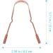 2 Sets Pure Copper Oral Care Scrapers Metal Cleaning Tools for Effective Oral Hygiene - Buy Online on GoSupps.com