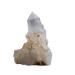 1PCS Natural Crystal Raw Quartz Cluster Clear White Stone Crystal Point Specimen Home Decor Raw Crystals