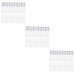 Didiseaon 30 Pcs Hollow with Drill Fake Eyelashes Fake Lashes Mascara Brush Eyelash Cosmetic Mini Woman 11x1.2cmx3pcs Random Colorx3pcs