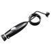 Haodasi Water Hose Plastic Handle Oral Hygiene Accessories Replacement Tube Compatible with Waterpik Oral Irrigator WP-100 WP-130 WP-660 WP-900 (Button Black) Black - Button