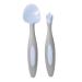 Toddler Cutlery Set with Uniquely Shaped Fork and Spoon (Bubblegum)