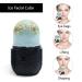 Upgraded Ice Roller for Face and Eye - Facial Beauty Tool Set with Ice Facial Cube, Gua Sha Face Massage, and Silicone Ice Mold - Black - Buy Online on GoSupps.com