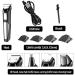 Professional Waterproof Hair Clippers All-in-One Grooming Kit for Men | Beard Body Eyebrow Nose & Ear Trimmer - Buy Online on GoSupps.com