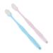 Beavorty 2 pieces cleaning toothbrushes fur toothbrushes design toothbrushes