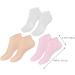 HAPINARY Female Socks 3 Pairs Moisturizing Socks Heel Socks Foot Socks Spa Socks Lotion Socks Cracked Heel Repair Spa Gel Socks Foot Care Non Socks Silicone Socks Ordinary Sebs Miss - Buy Online on GoSupps.com