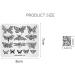 Floral Butterfly Nail Art Stamper Tool - Plate Stamp Flower Multi-Pattern Printing Template FL015 - Buy Online on GoSupps.com