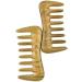 GRARRO Wide Tooth Hair Comb - Natural Wood Comb for Curly Hair - No Static Sandalwood Hair Pick Wooden Comb for Detangling - Buy Online on GoSupps.com