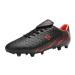 DREAM PAIRS Men's Firm Ground Soccer Cleats Shoes 9 Black/Red