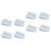 Gatuida 8 Pairs Invisible Inner Booster Pad Invisible Shoe Heel Cushion Shoe Inserts for Height Heel Lift Inserts Women Half Shoe Pad Insole Foam Student Heighten White Raise Pad