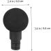 Solustrie Fascia-Head Muscle Massage Device - Relaxation & Vibration Accessories for Head - Plastic Shock Massage Tips (9x6x2cm) - Enhance Your Wellbeing - Buy Online on GoSupps.com