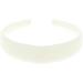 Topkids Accessories Velvet Alice Bands Luxury Headband Head Band Hairband Hair Band Adult Women Ladies Girls Kids Wedding Bride Fashion Aliceband Wonderland 2.5cm 1" Thick Wide (Off White) - Buy Online on GoSupps.com