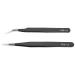 Stainless Steel Eyelashes Grafting Tweezers Makeup Tweezers Tool for Eyelashes Extension Nail Art Decoration for Professional Salon or Home Use(3#)
