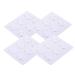 ULTECHNOVO 24pcs Corn Stickers Bunion Gel Pads Toe Callus Pads Clear Gel Corn Rings Silicone Callus Pads Foot Corn Pads Callus Remover Cushions Stickers Pu Polyurethane Care Woman