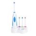 Electric Toothbrush with 4 Toothbrush Head Ultra-Sonic Electric Toothbrush Power Toothbrush Deep Clean Fresh Breath for Adult(Blue)