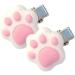 xbiez Chic Hair Clip Mini Cat Paw Shape Hairpin for Ponytail Bangs Dopamine Look Style Hairpins for Teenagers Children 1 pair - Buy Online on GoSupps.com