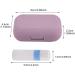Shop HOMFANSEC Multicolored 3-Part Contact Lens Case + Solution Bottle | Ocean Tides Design - Perfect Storage Set for All Your Contact Lens Needs! - Buy Online on GoSupps.com