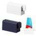 Uouovo Toothpaste Squeezer Rolling Tube Toothpaste Squeezer with Frosted Handles Toothpaste Holder Stand Bathroom Organizer Saves Toothpaste and Creams (2 Pack)
