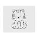 2 x 'Happy Tiger' microfiber lens/glasses cleaning cloths (LC00024045)
