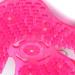 Palm Shaped Massage Glove - 9 Rotating Metal Rollers for Body Care | Pink Massage Tool for Relaxation - Buy Online on GoSupps.com