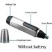 Portable Electric Nose and Ear Hair Trimmer for Men - IPX7 Waterproof Stainless Blades Energy-Saving & Silent - Buy Online on GoSupps.com