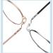 Blue Light Blocking Reading Glasses +3.50 - Designer Round Flat Light Mirror in Rose Gold - Clear Vision for Computer Use - Buy Online on GoSupps.com