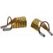 Reusable Nail Art Stencil Set - 10 Gold DIY Manicure Templates for Perfect Nail Design - Buy Online on GoSupps.com