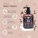 Chocolate and Coffee Body Wash - Exfoliating & Hydrating Shower Gel with Robusta Coffee Cocoa Extract & Aloe Vera (250ml) - International Shipping Available - Buy Online on GoSupps.com