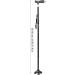 Walking Stick for Elderly Lightweight Aluminum Alloy Foldable Teles Non-Slip Crutches for Elderly Four Legs Walking Stick Handle for Quick Disassembly Easy to Use Journey - Buy Online on GoSupps.com
