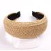 Boho Style 3-Piece Straw Knotted Headbands for Women - Fashionable Twist Knot Hair Accessories - Buy Online on GoSupps.com
