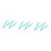 FOMIYES 60 Pcs Animals Reptile Feeding Clip Feeding Clamp Living Body 20pcsx3pcs Greenx3pcs