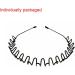 CLSSLVVBN Headbands for Men Wavy Hairband Spring Hair Hoop Non Slip Reliable Beauty Tools Gifts Outdoor Sports Fashion Yoga Bathing Type 6 - Buy Online on GoSupps.com