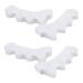 2 Pair Silicone Bunion Corrector Toe Protector Corrector Thumb Valgus Protector Nail Tools Foot Care Toe Separator Men or Women