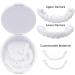 Brigtviee False Teeth 2 Pairs Temporary Cosmetic Dentures Click in Teeth Veneers Confidence Smile Veneers Dentures For Cover Bad Teeth Whitening Tooth Alternative - Buy Online on GoSupps.com