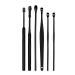 Jkapagzy 6Pcs/Set Ear Wax Pickers Steel Earpick Wax Remover Ear Pick Cleaner Cleaner Ear Clean Care Ear Tool Spoon Black