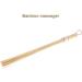 Budstfee Bamboo Massage Tool - Handheld Fatigue Relief for Shoulder & Back | Polished Manual Massager with Lanyard - Buy Online on GoSupps.com