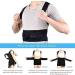 Back Posture Corrector For Women And Men Upgraded Posture Brace With 2 Supportive Bars And Comfy Underarm Pads Pain Relief Lumbar Support Shoulder Blue 4XL Blue 4XL - Buy Online on GoSupps.com