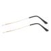 Nuobesty 1 pair of glasses accessories replace glasses brackets for glasses for glasses glasses repair sets glasses arm legs for glasses for glasses glasses repair arm holder plastic wear golden 14x0.6cm