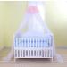 JOYLIFE Baby Toddler Bed Crib Dome Canopy Netting - Pink - Buy Online on GoSupps.com