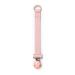 Elodie Details Pacifier Chain 2 Pack - Scandinavian Design for Baby Boys & Girls | Fabric & Wood Clip | Universal Silicone Ring | Autumn Rose & Candy Pink - Buy Online on GoSupps.com