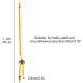 Buy Dongker Adjustable Leather Turtle Tableware & Leash | Premium Turtle Control Rope for Walking Pets - Yellow - Buy Online on GoSupps.com