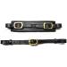 Buy PS Horse Articles Soft Leather Noseband & Chin Strap Set - Natural Color with Gold Fittings - International Shipping Available - Buy Online on GoSupps.com