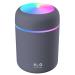 Mini Air Humidifier Essential Oil Diffuser Aromatherapy Home Aroma with Colorful Cycling Light 2 Mist Modes and Auto Shut-Off Anion Air Diffuser for Bedroom Kitchen Office Grey Gray