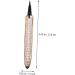 VINTORKY 2pcs Diamond Eyeliner Liquid Eye Liner Eyeliner Liquid Pen Lash Accessories Rose Gold Plated Assorted Color - Buy Online on GoSupps.com